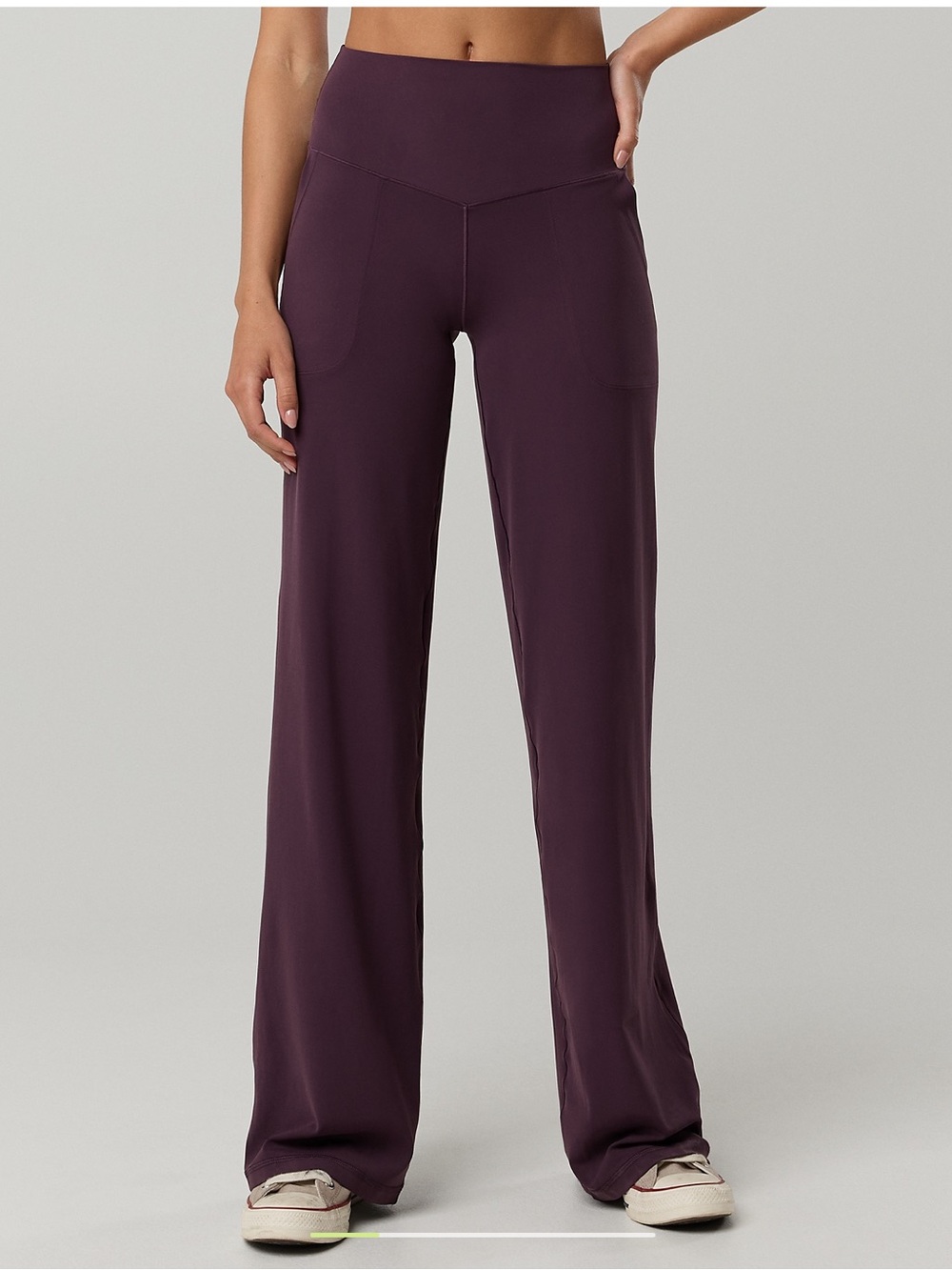 Aerie high waisted trouser pants med tall